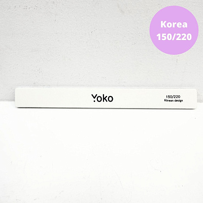 Пилка Yoko белая прямая 150/220 SF 077
