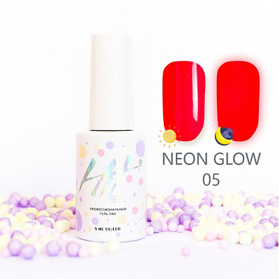 Гель-лак HIT Neon glow №05, 9 мл