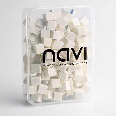 Набор для аэропуффинга NAVI с белыми спонжами