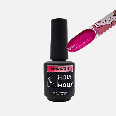 Гель-лак Holy Molly Pink Cat 04 11 мл