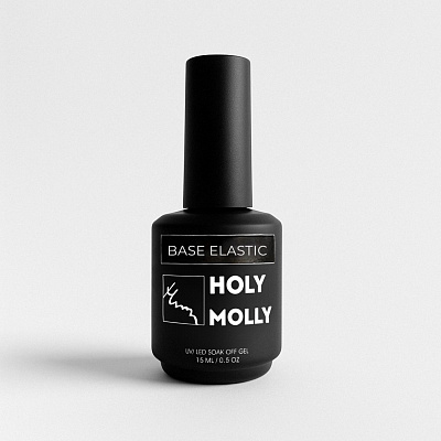 База для гель-лака Holy Molly Base Elastic Rubber 15 мл