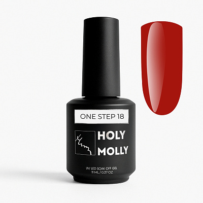 Гель-лак Holy Molly ONE STEP 3 IN 1 №18 11 мл