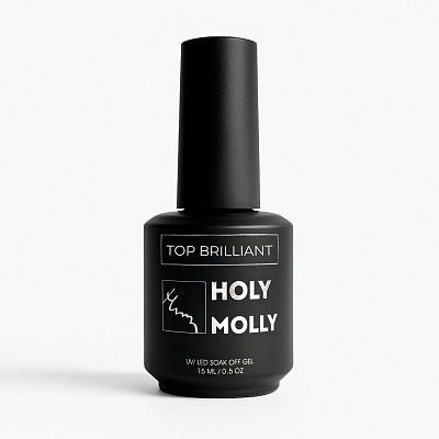 Топ для гель-лака Holy Molly Top BRILLIANT 15 мл