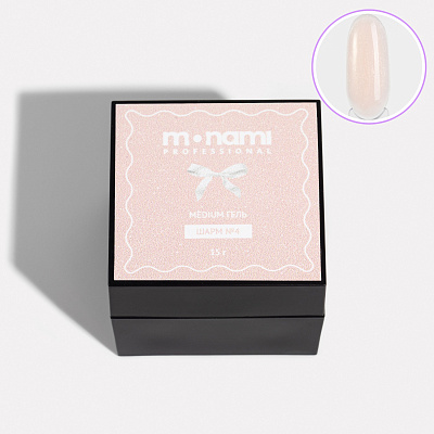 Гель для наращивания и укрепления Monami Medium Gel Шарм №04 15 г