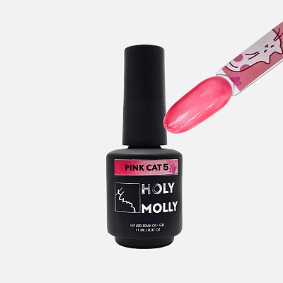 Гель-лак Holy Molly Pink Cat 05 11 мл